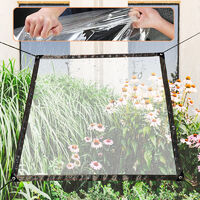 Bâche imperméable transparente avec yeux pour meubles de jardin, pour  extérieur