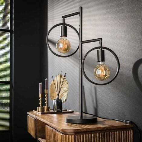 Industrial Table Lamp Hoop 2L