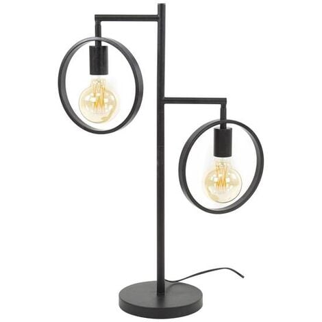 Industrial Table Lamp Hoop 2L