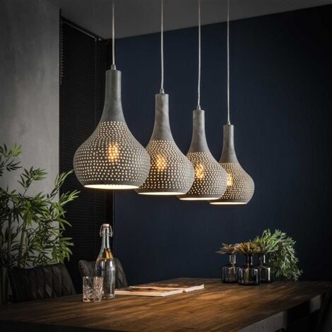 Ceiling Light Dax grey (1/4)