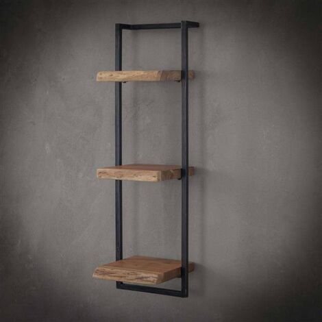 Wall shelf Jax 30 cm (100 cm height) Solid Wood
