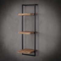 Wall shelf Jax 30 cm (100 cm height) Solid Wood