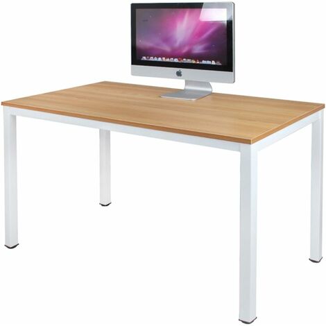soges Schreibtisch Computertisch Klassischer PC Tisch Bürotisch Arbeitstisch Esstisch für Home Office