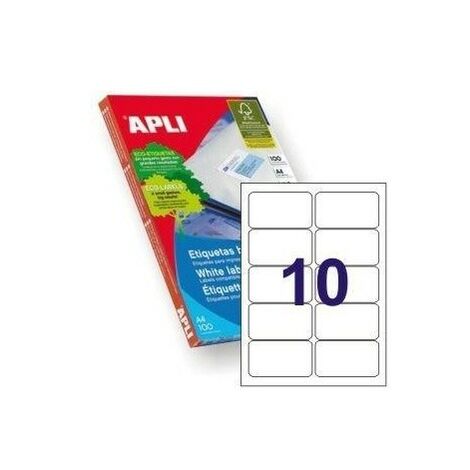 10 Fogli Carta Auto Adesiva PVC VINILE A4 per Stampanti LASER