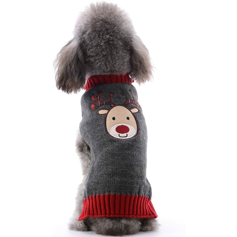 Small dog hot sale christmas jumper