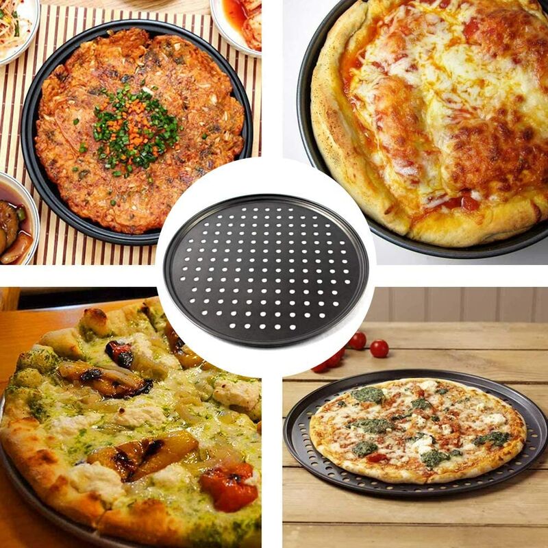 Sliding Pizza Peel Perforated Shovel Paddle Non Stick Spatula With Hang  Hole Turning Peel For Ovens Restaurant Home Kitchen Tool