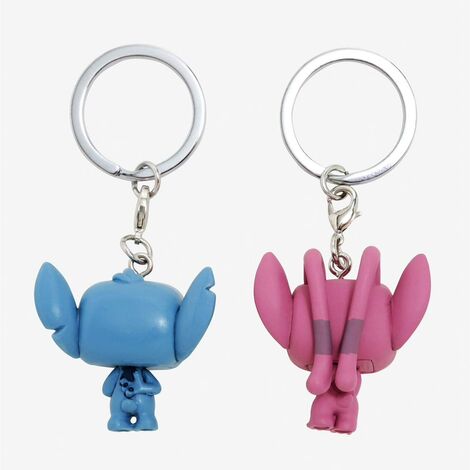 Lilo & Stitch Angel and Stitch Funko Pocket Pop! Key Chain 2-Pack