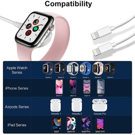 Metal apple clearance watch charger