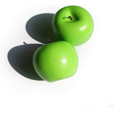  10 Pcs Artificial Apples Fake Frutis Apples
