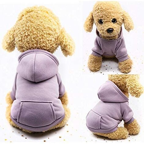 Purple sales dog sweater