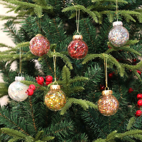  34ct Gold Christmas Ball Ornaments Shatterproof Plastic  Christmas Tree Decorations for Xmas Party Home Office Holiday Decor -Medium  Size (2.36/ 60mm) : Home & Kitchen