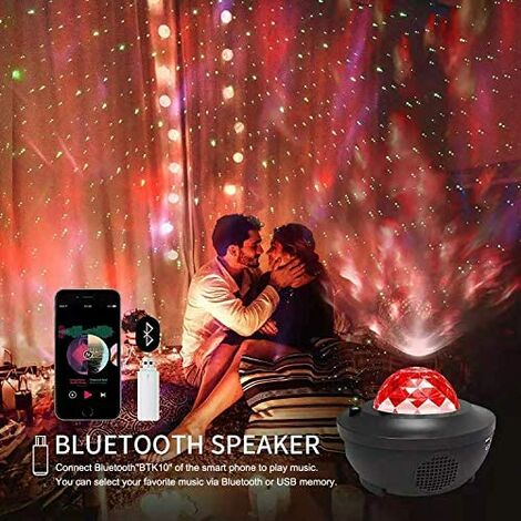 Projecteur Galaxie  Projector, Starry night light, Music speakers