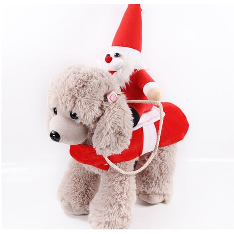 Dog santa online costume