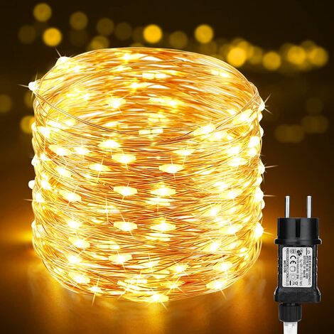 1-10M LED String Lights Copper Wire Fairy Lights Christmas Garland Night  Light For Room Bedroom Wedding Party Decoration Lamp