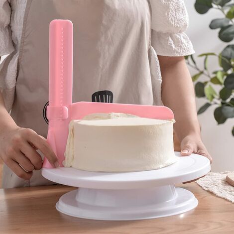 Cake Turntable For Decorating And Icing - 2pieces