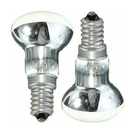 3 WATT = 25 watt LED LIGHT BULB R39 SES E14 BASE REFLECTOR SPOT LAMP 3000k  