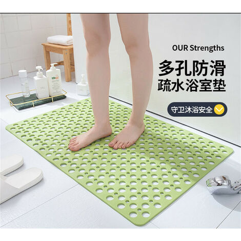 Shower mats shower non-slip, anti-slip mat, antibacterial, anti-mold,  quarter circle, corner area, bathtub