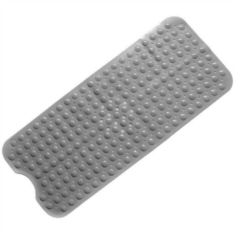 Bath Mats Round Shape Non-slip Shower Mats Mildew Resistant Tub Mats With  Suction Cups, Textured Rubber Bath Mat With Drain Holeblue