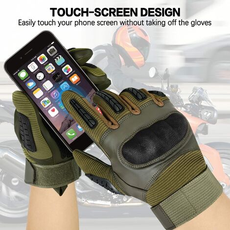 Smartphone on sale motorcycle gloves