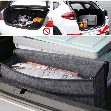 Vehicle Car with Lid Portable Storage Box Multipurpose Collapsible Vehicle  Car Trunk Storage Organizer Box Car Trunk Leather Wear Organizer Case