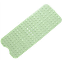 Bath Mats Round Shape Non-slip Shower Mats Mildew Resistant Tub Mats With  Suction Cups, Textured Rubber Bath Mat With Drain Holeblue