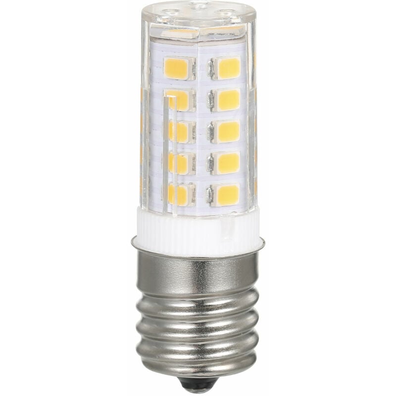 E17 tornillo pequeño bombilla led microondas fumador ahorro de energía mini nevera luz cálida 3000K 5W-E17-33 cuentas