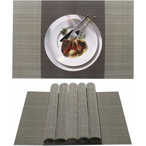 45x30cm Tischs ets Tisch matte-zum Essen rutsch feste wasch bare