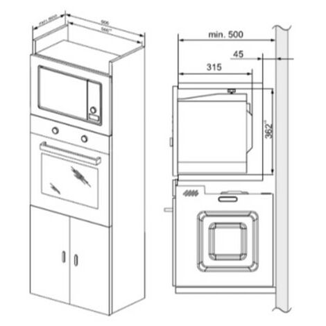 Microondas Integrable - Fagor 3MWB-20BTCGX, Acero Inoxidable