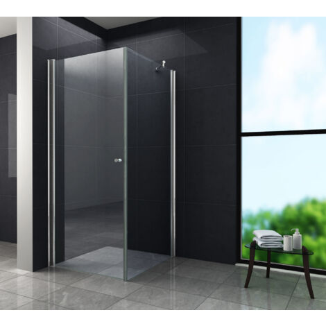 Duschkabine SPA-FIX 80 x 80 x 190 cm ohne Duschtasse