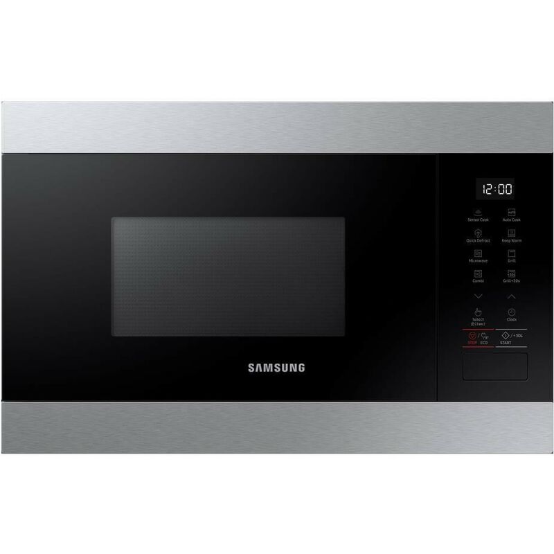 Microondas Samsung MG22M8274CT Grill, 22L., Silver