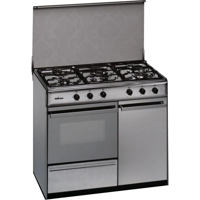 COCINA MEIRELES G2950DVX 90X55 5F INOX PORT.BUT