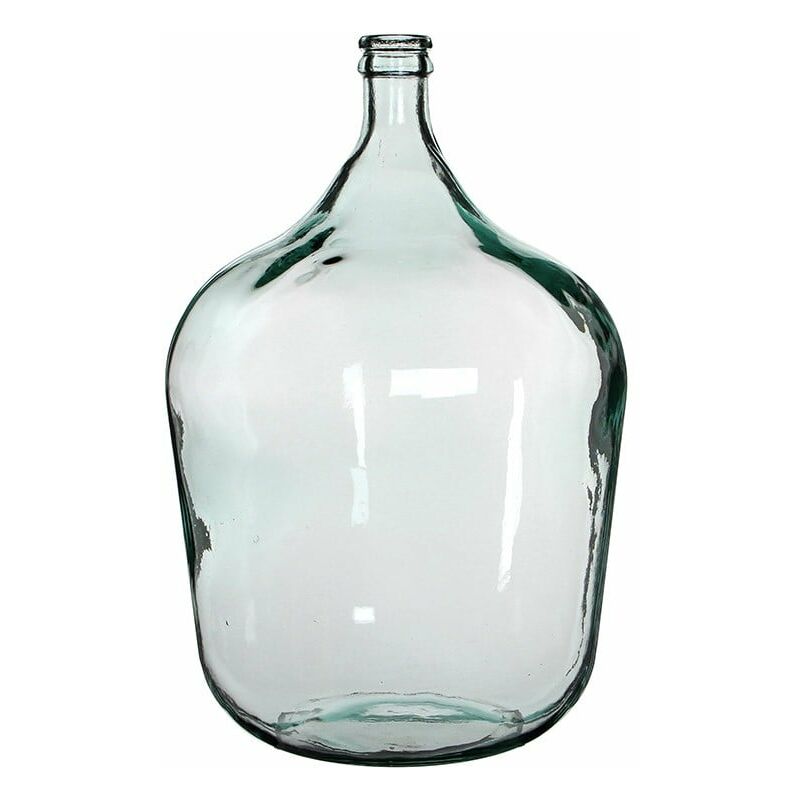 Garrafa cristal transparente diego 34l ø40cmx.56cm