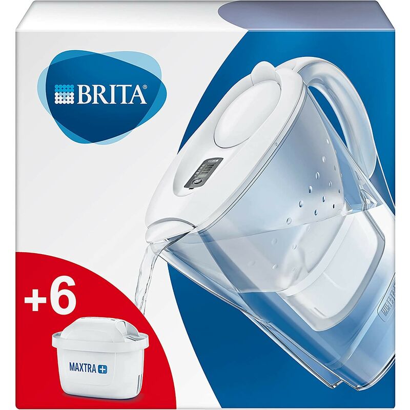 JARRA BRITA MARELLA BLANCA +6 FILTROS