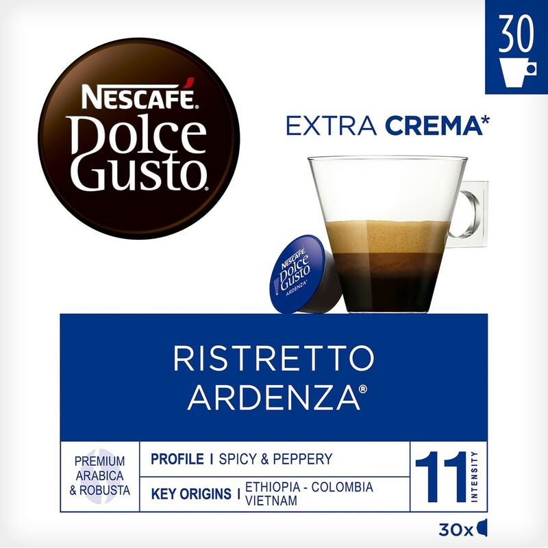 De Café Nestle ristretto ardenza nescafe dolce gusto premium y robusta ethiopía colombia vietnam estuche 30