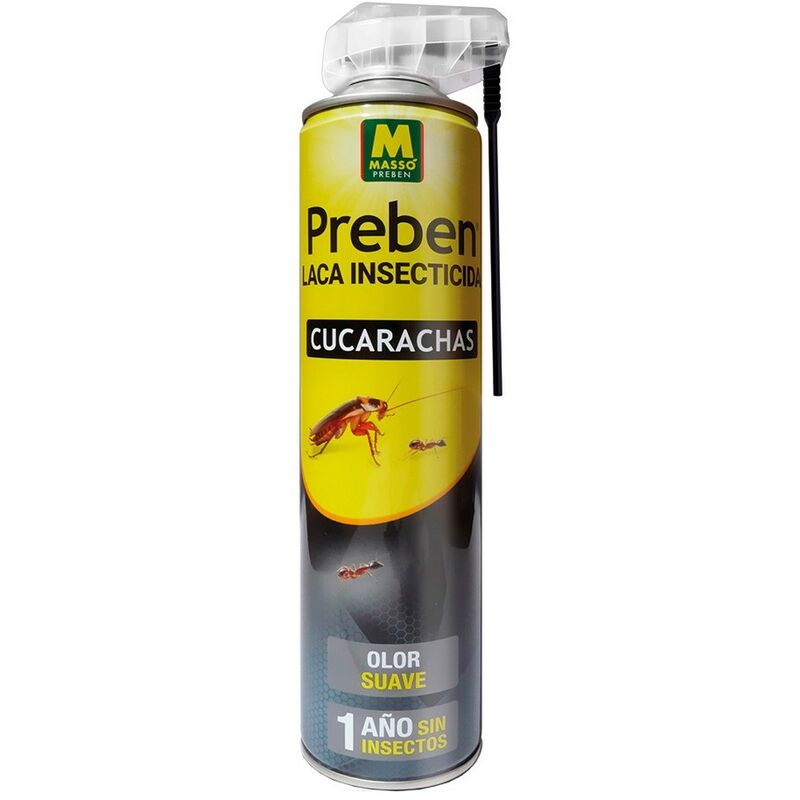 Preben 230080 Laca insecticida rastreros transparente 6.5x29.5x6.5 cm 600ml