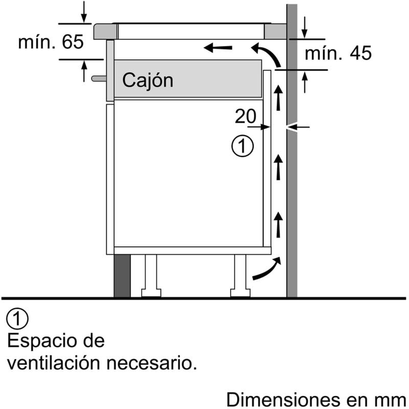 ENCIMERA SIEMENS EX275FXB1E 2F IND 90CM