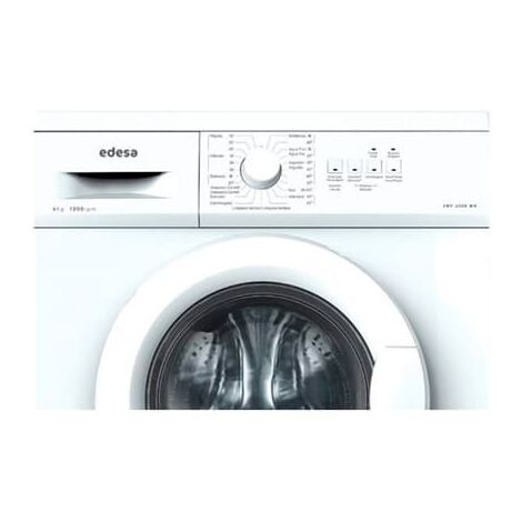 Lavadora 6kg 1000rpm Edesa EWF6000WH Tapa Desmontable