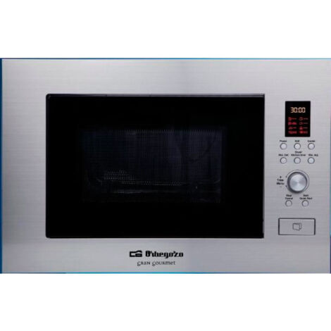 Orbegozo MIG 2330 INOX - Horno Microondas Integrable 23 Litros Con Grill Inox