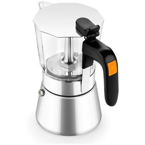 Cafetera 10 Tazas Bra Flavour Crystal A170592 Inox
