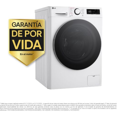 LAVADORA LG F4WR6010A1W 10KG 1400RPM A-10%