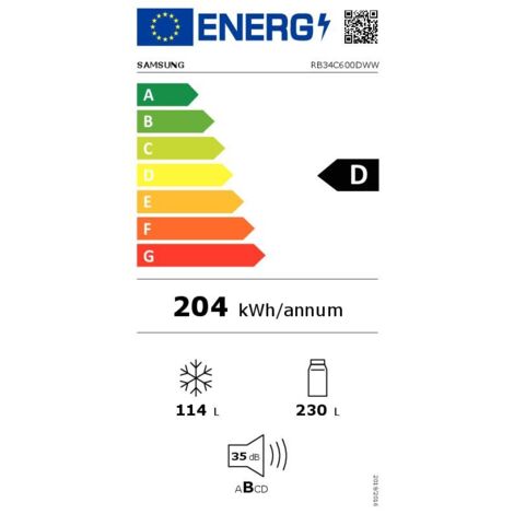 COMBI SAMSUNG RB34C600DWWEF NF 185X60 D (1/5)