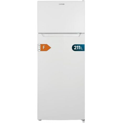 Cecotec – Frigorífico combi 2 puertas 262L – Clase E – Control electrónico de temperatura – Luz LED – 176 cm alto y 54 cm ancho (1/4)