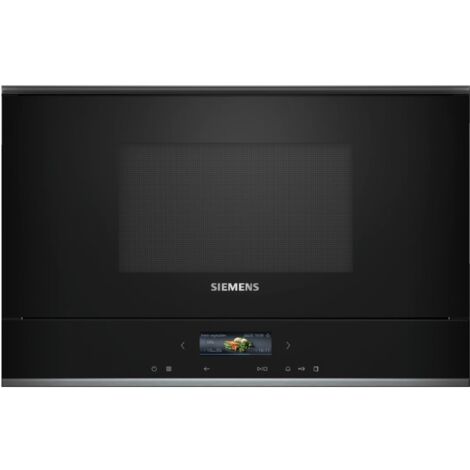 microondas empotrable 21l 900w negro - BF722L1B1 - siemens -