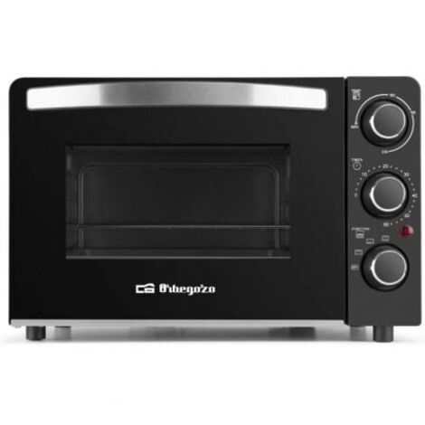 Horno Eléctrico Orbegozo HCC 5015, capacidad 15 litros, 1300 W, Negro