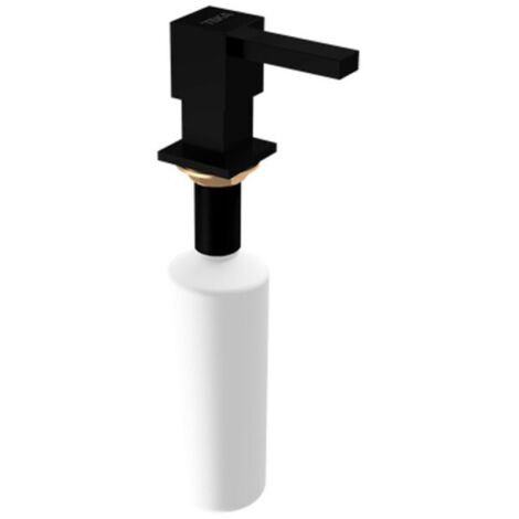 TEKA DISPENSADOR DE JABON CUADRADO NEGRO (115890041) (1/3)