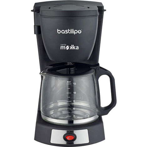 Cafetera de Goteo Bastilipo Mokka 12, 1.5L, 800W, Filtro Permanente (1/3)