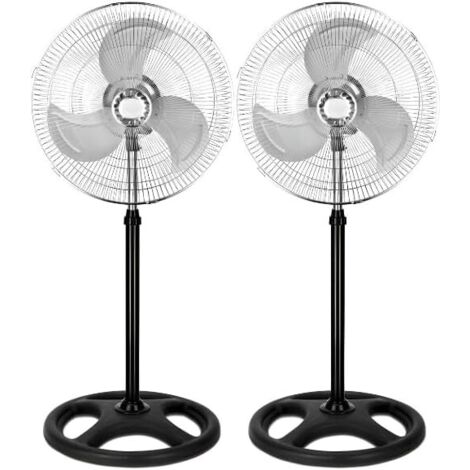 DK HOME PACK 2 VENTILADOR DE PIE 18' 80W