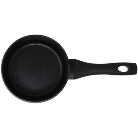 Arcos Serie Kaula | Padella Antiaderente | Alluminio Forgiato | PFOA Free | Copertura QuanTanium | Adatto a qualsiasi cucina | Manico Effetto Freddo | Lavabile in lavastoviglie | Colore Nero (18 cm