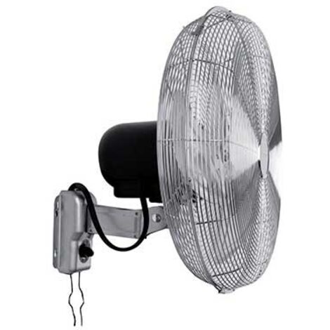 Ventilador Pared Industrial 45cm 150W Sogo VENSS21303 Oscilante 18 Blanco (1/2)