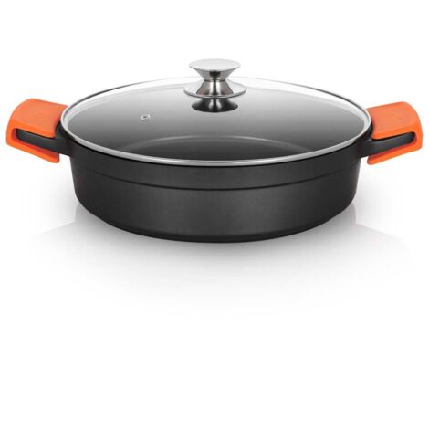 ORBEGOZO PAE CACEROLA BAJA CDB1032 ALUMINIO FUNDIDO 32CM (1/5)